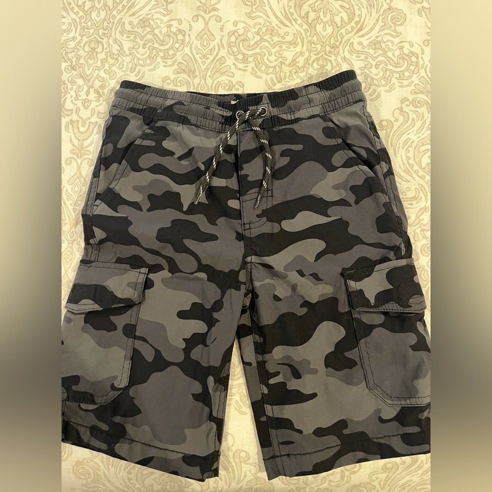 Camo Shorts Drawstring Waist